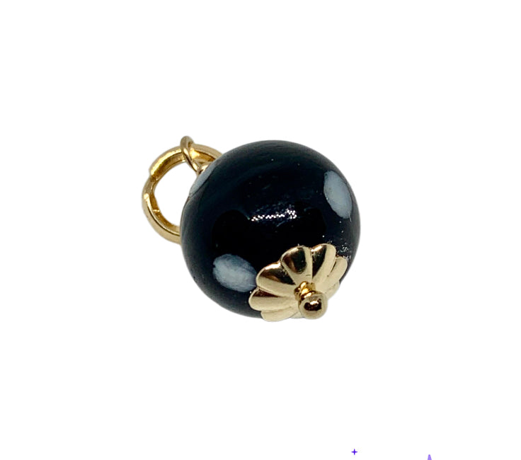 Cape Verdean Conta di Ojo Pendant Gold Filled or .925 Sterling Silver