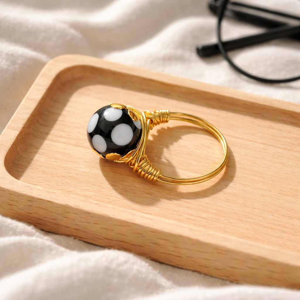 Conta di Ojo Flower Ring 🧿✨