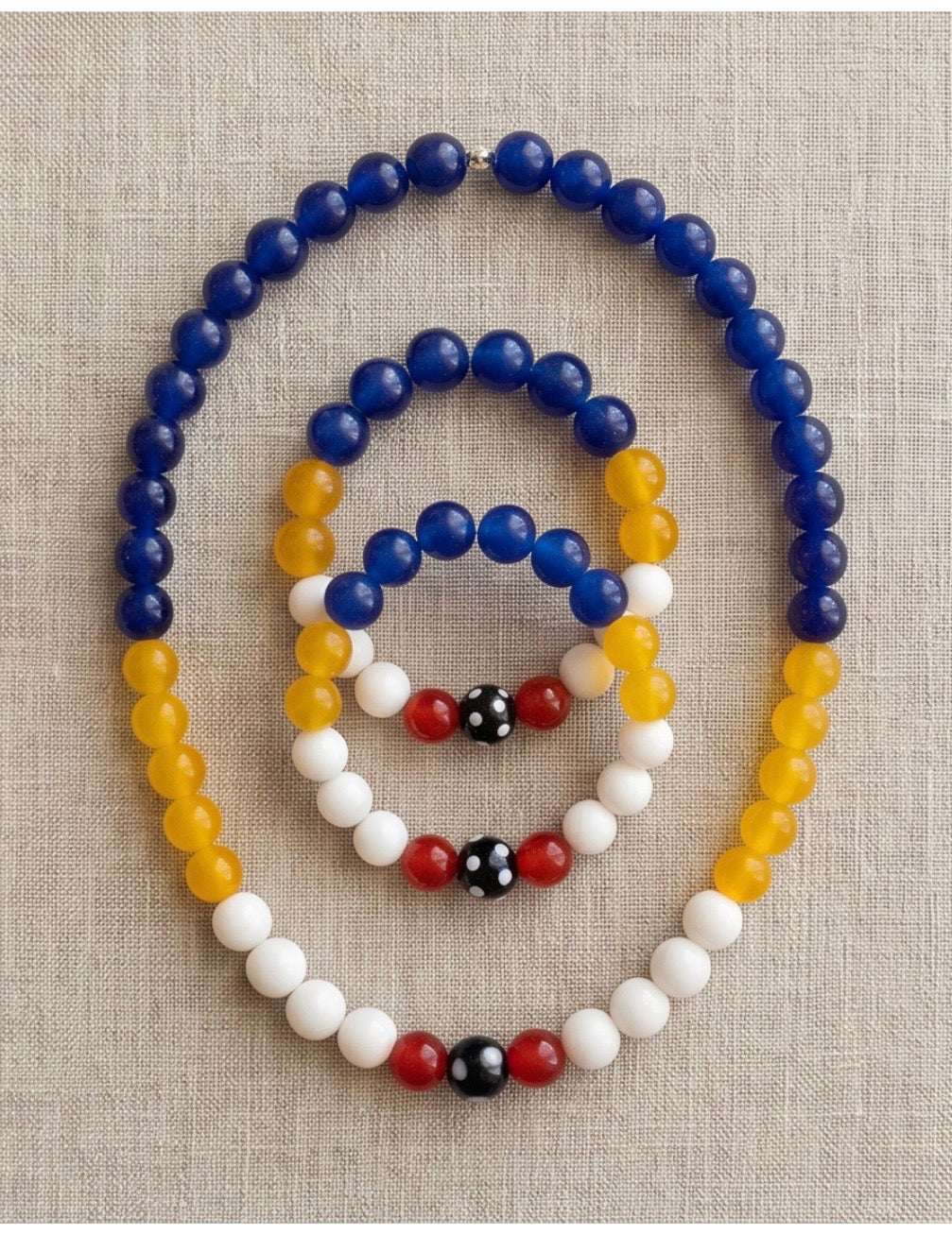 Conta di Ojo Stretch Bracelets Gemstones 🧿✨