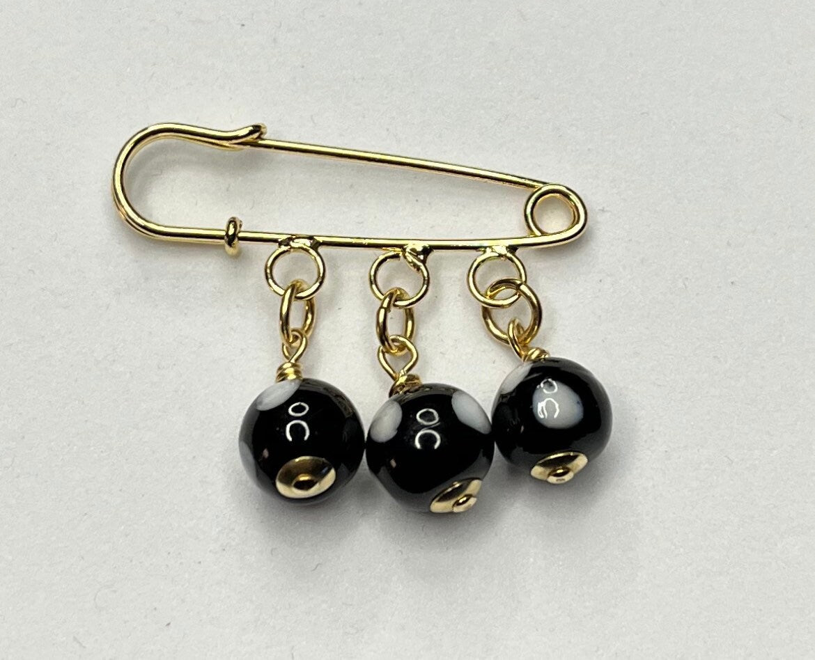 Conta di Ojo Protection Safety, Scarf or Stroller Pin