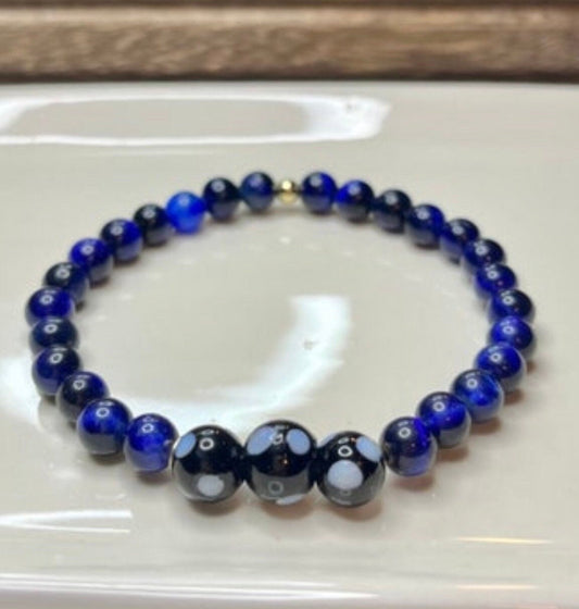 Gemstone Conta di Ojo Bracelets