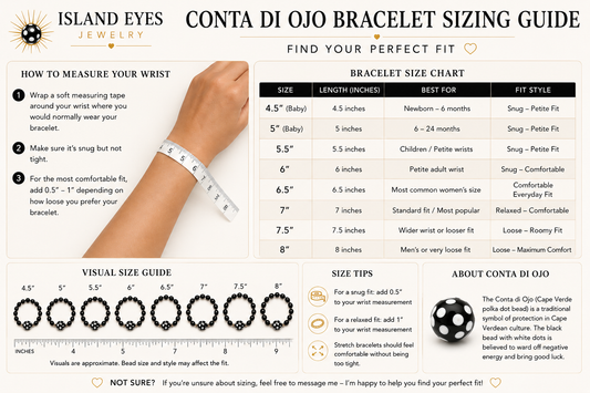 Bracelet Sizing Guide