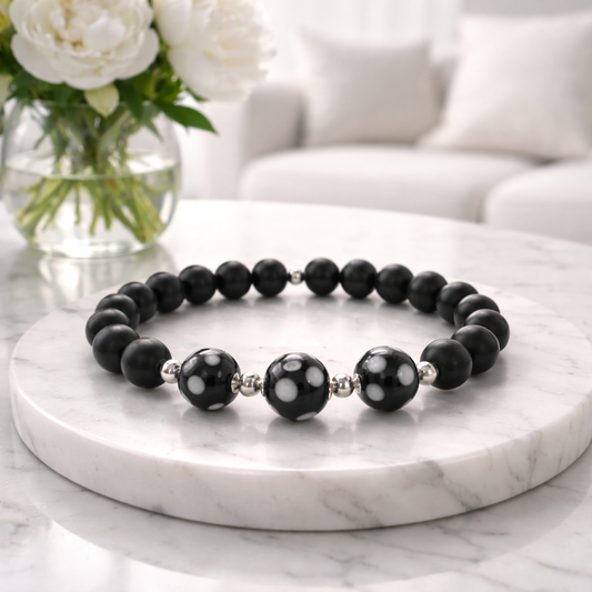 Conta di Ojo Stretch Bracelets - Custom Gemstones ✨🧿