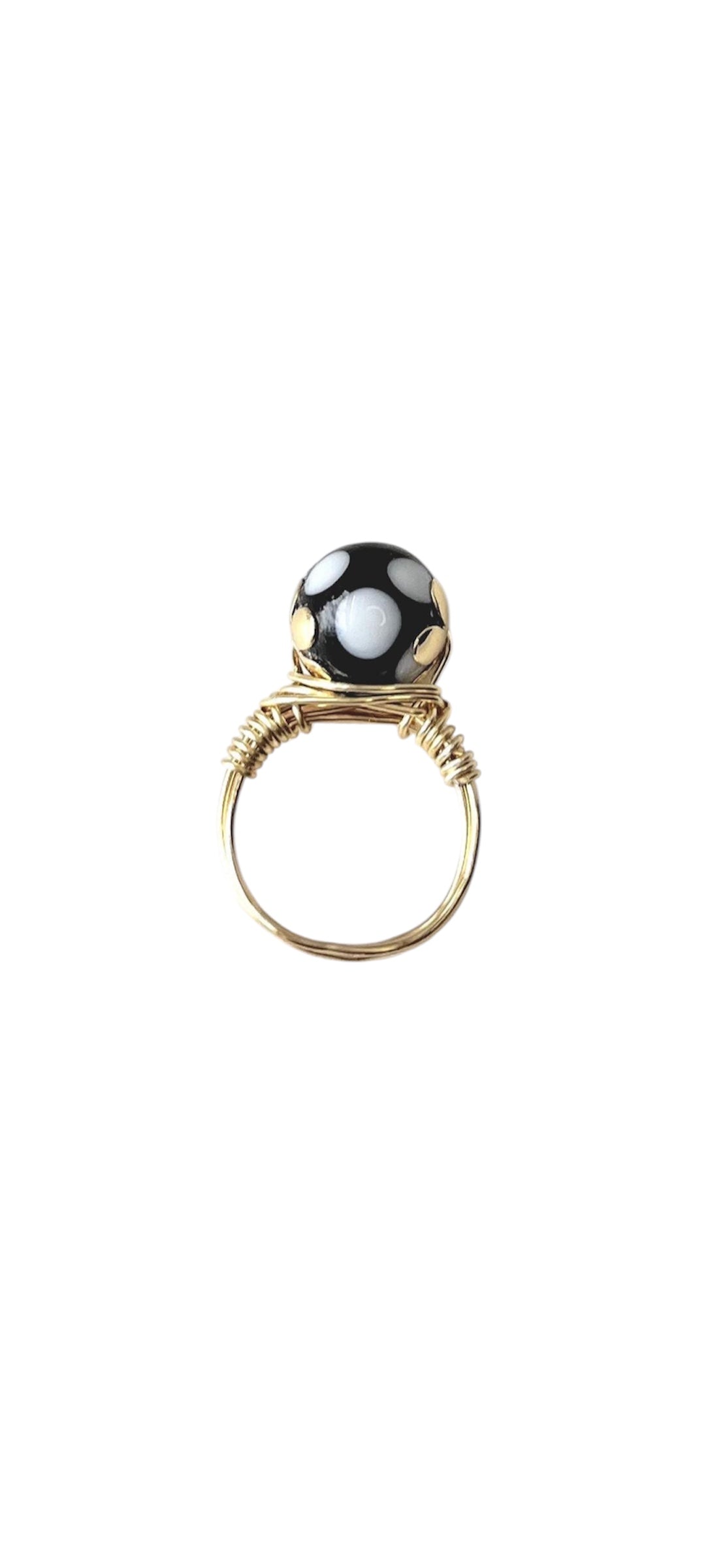 Cape Verdean Conta di Ojo Flower Ring