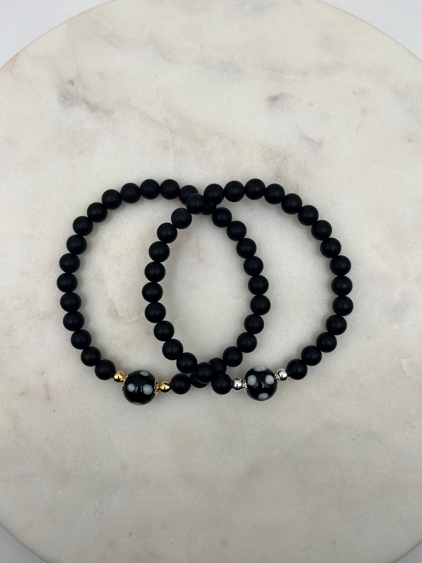 Conta di Ojo Gemstone Bracelets