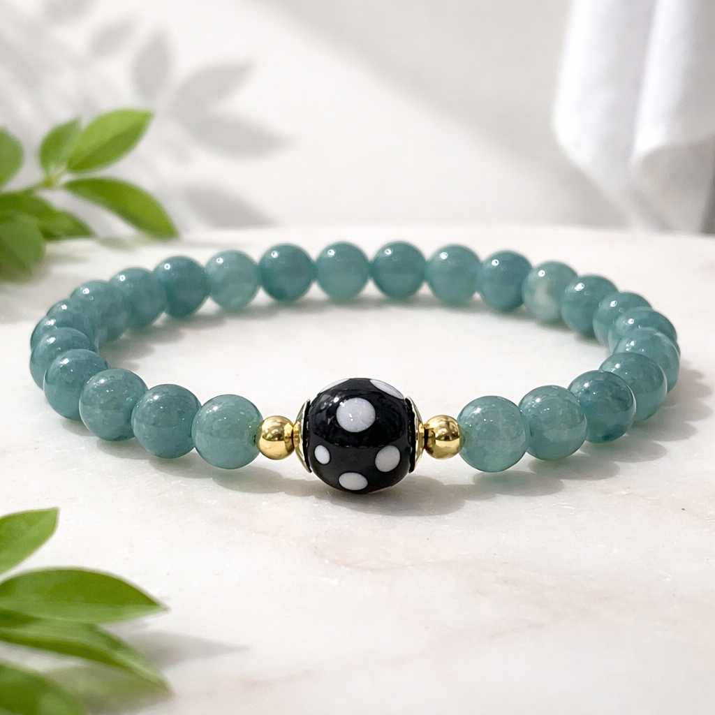 Conta di Ojo Stretch Bracelet – Custom Gemstones - Gold Filled or .925 Sterling Silver