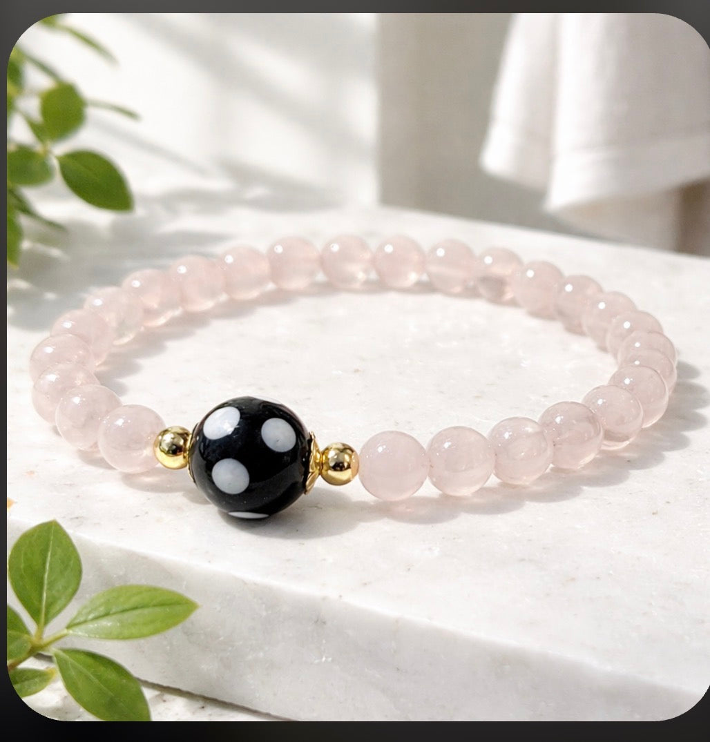 Conta di Ojo Stretch Bracelet – Custom Gemstones - Gold Filled or .925 Sterling Silver