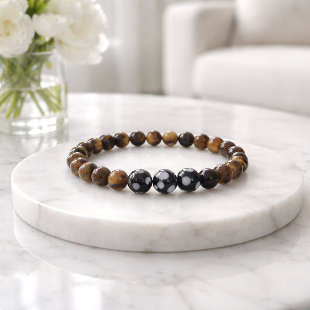 Conta di Ojo Stretch Bracelets Gemstones 🧿✨
