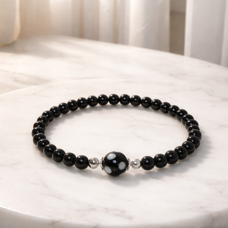 Conta di Ojo Stretch Bracelet – Custom Gemstones - Gold Filled or .925 Sterling Silver