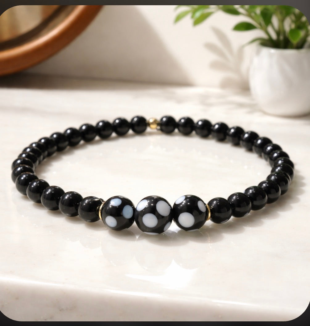 Conta di Ojo Stretch Bracelets Gemstones 🧿✨