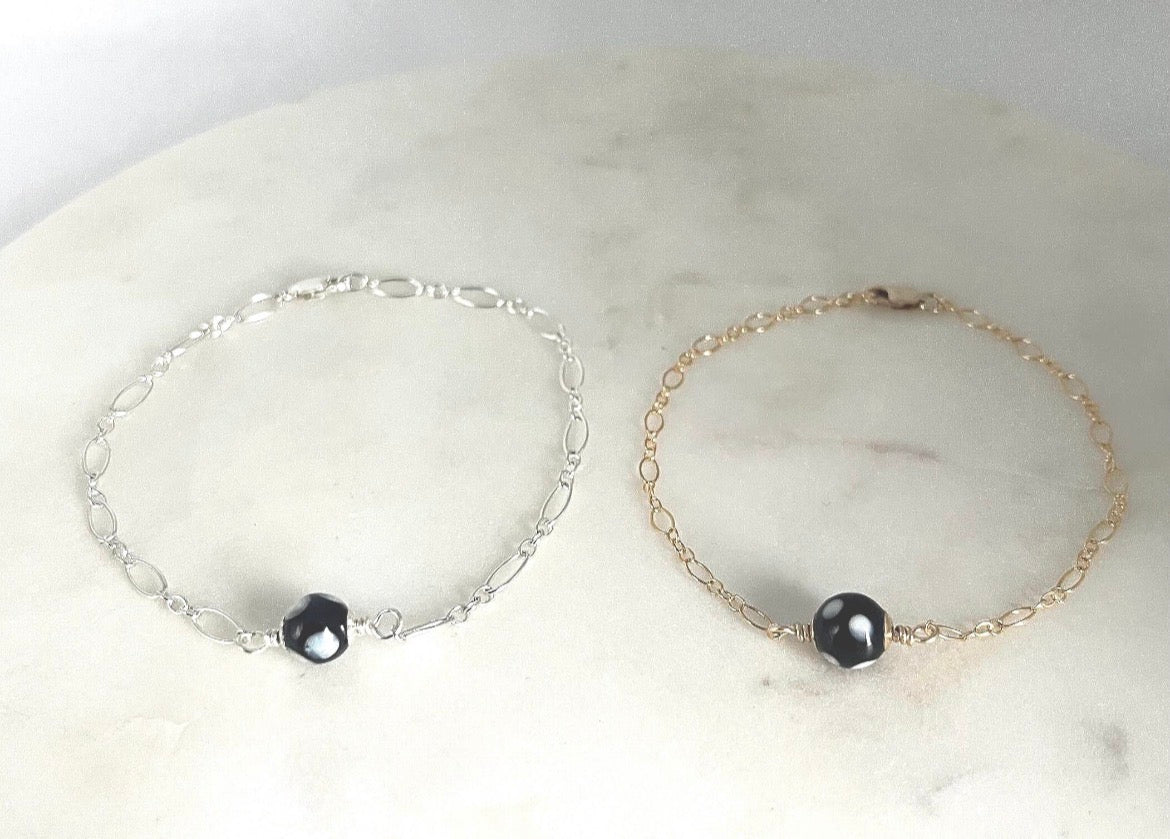 Cape Verdean Conta di Ojo Chain Bracelet🧿✨