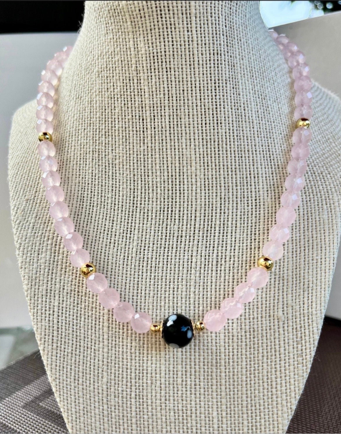 Cape Verdean Conta di Ojo Cabo Verde Flag Beaded Necklace 🧿✨