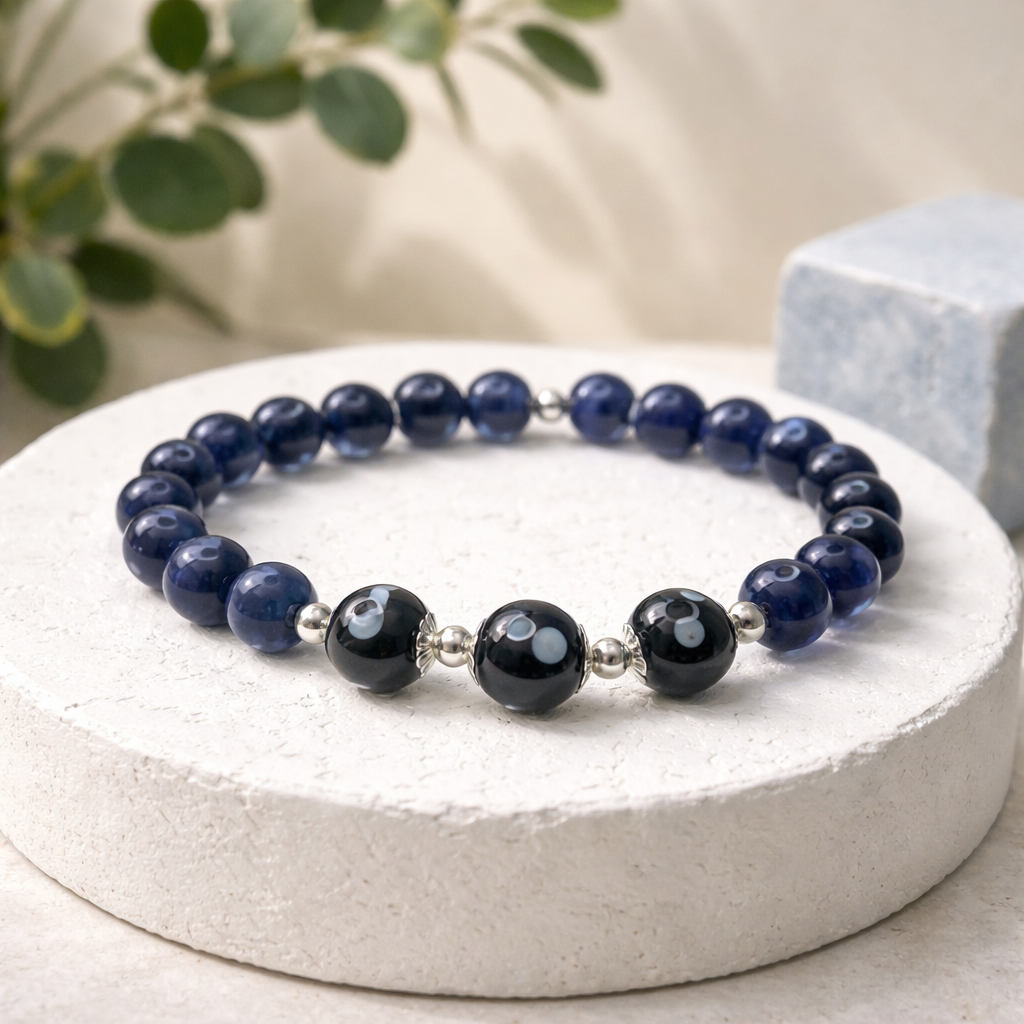 Conta di Ojo Stretch Bracelets - Custom Gemstones ✨🧿