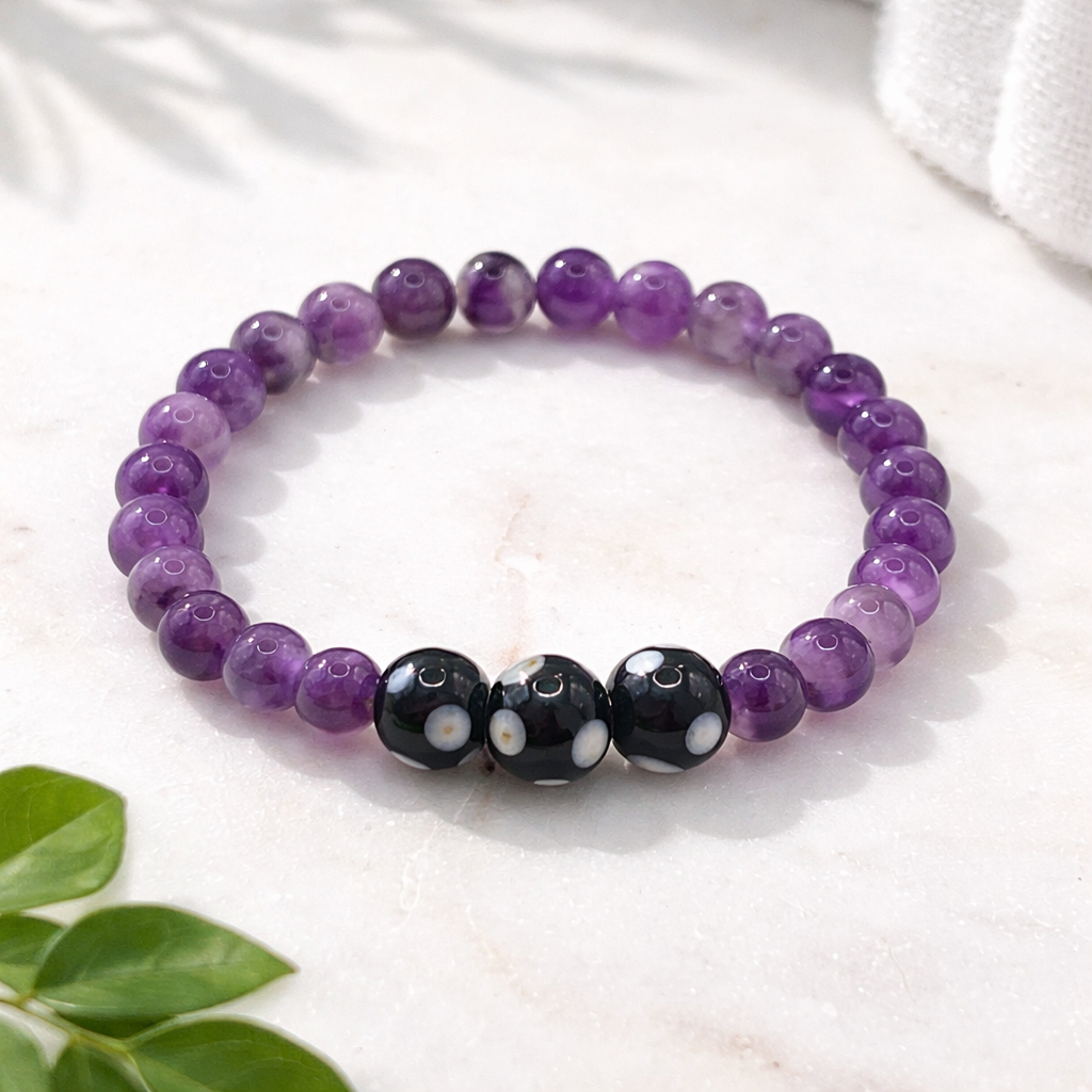 Conta di Ojo Stretch Bracelets Gemstones 🧿✨