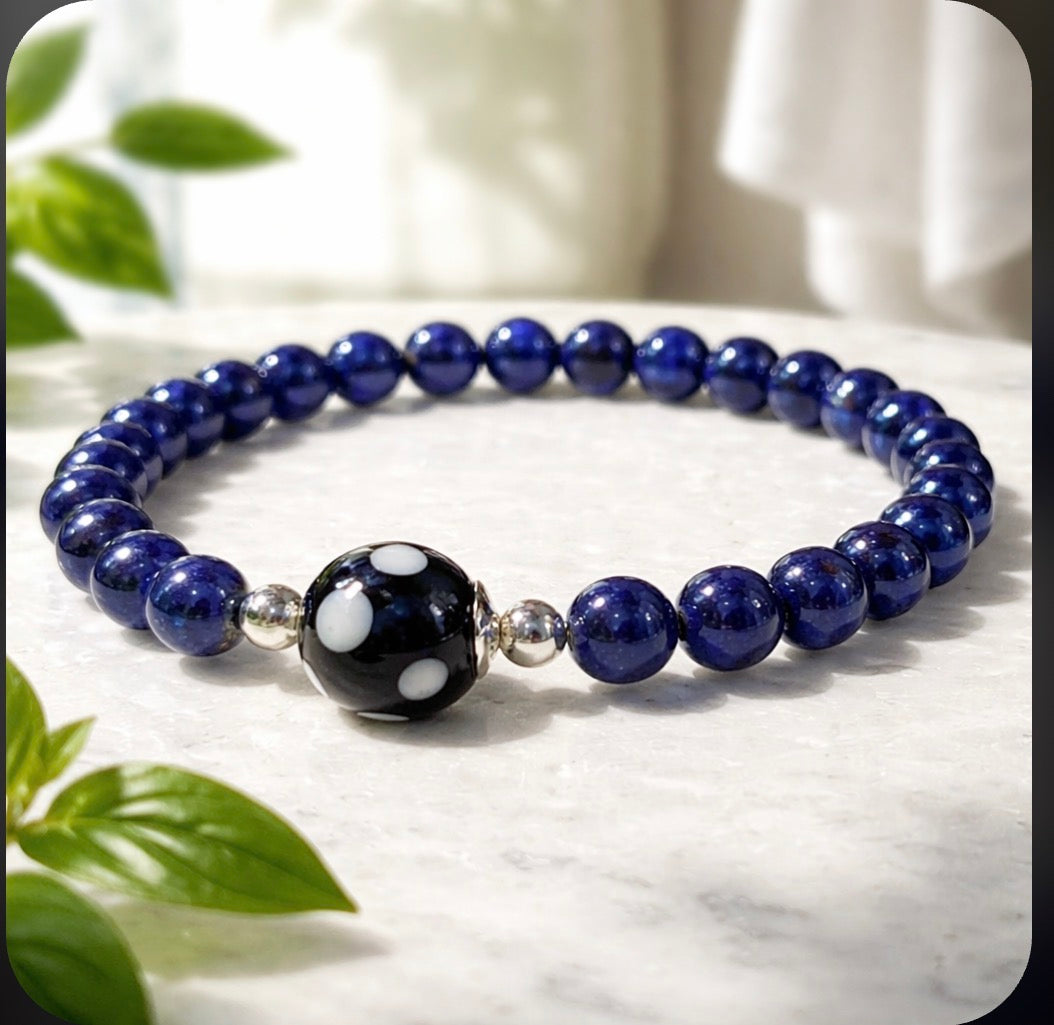 Conta di Ojo Stretch Bracelet – Custom Gemstones - Gold Filled or .925 Sterling Silver