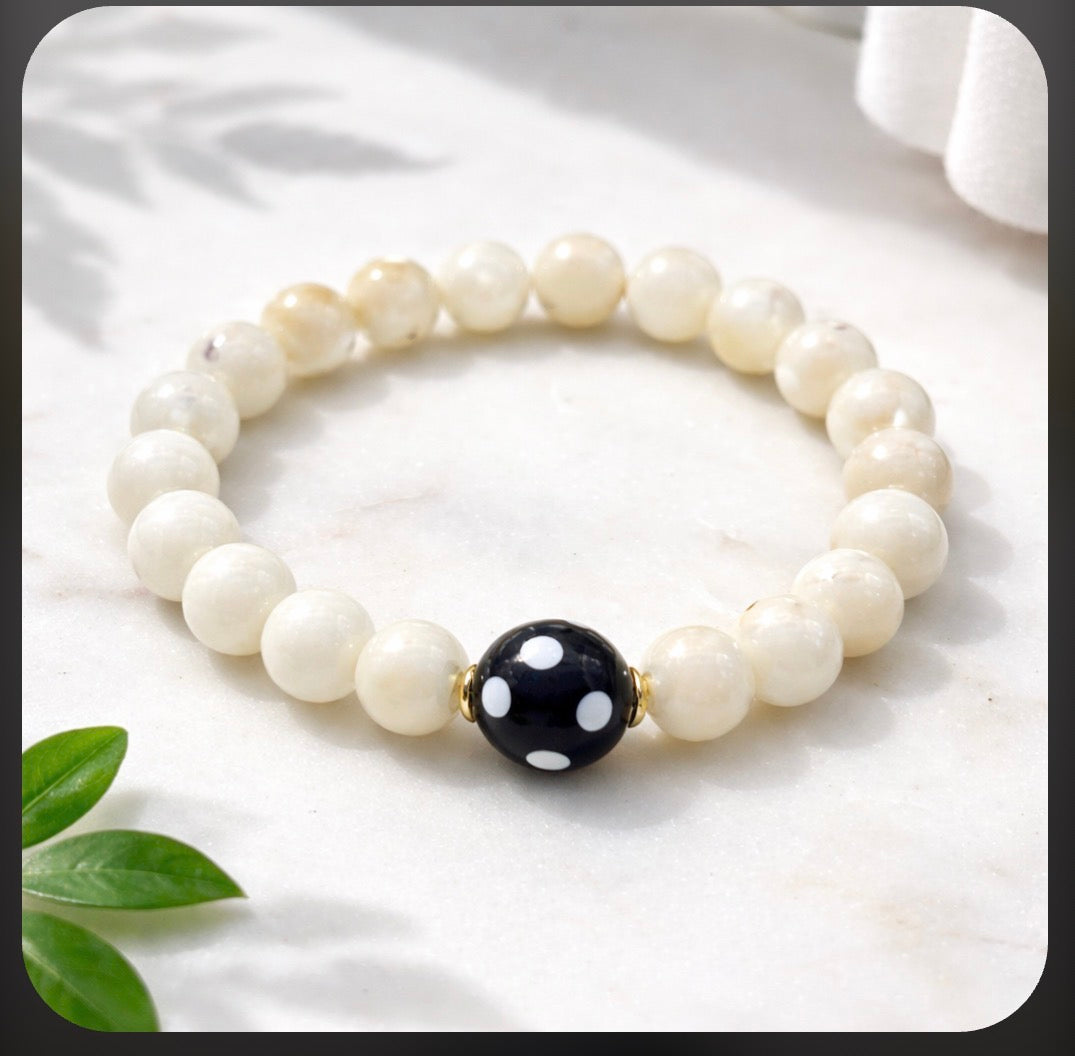 Conta di Ojo Stretch Bracelets - Custom Gemstones🧿✨