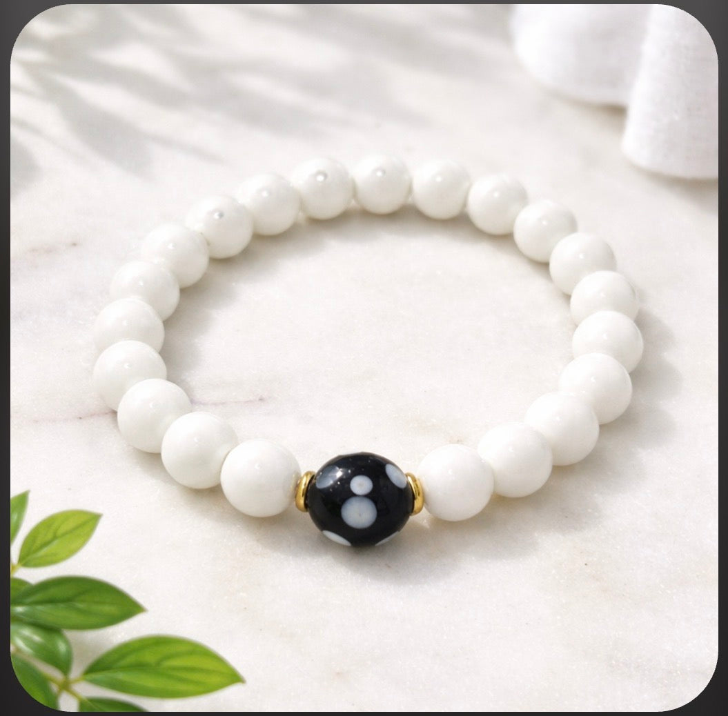 Conta di Ojo Stretch Bracelets - Custom Gemstones🧿✨