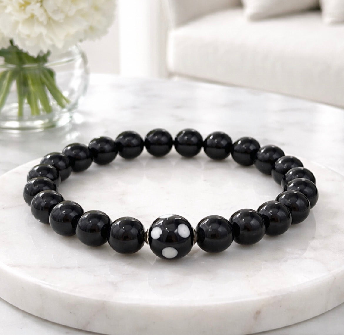 Conta di Ojo Stretch Bracelets - Custom Gemstones🧿✨