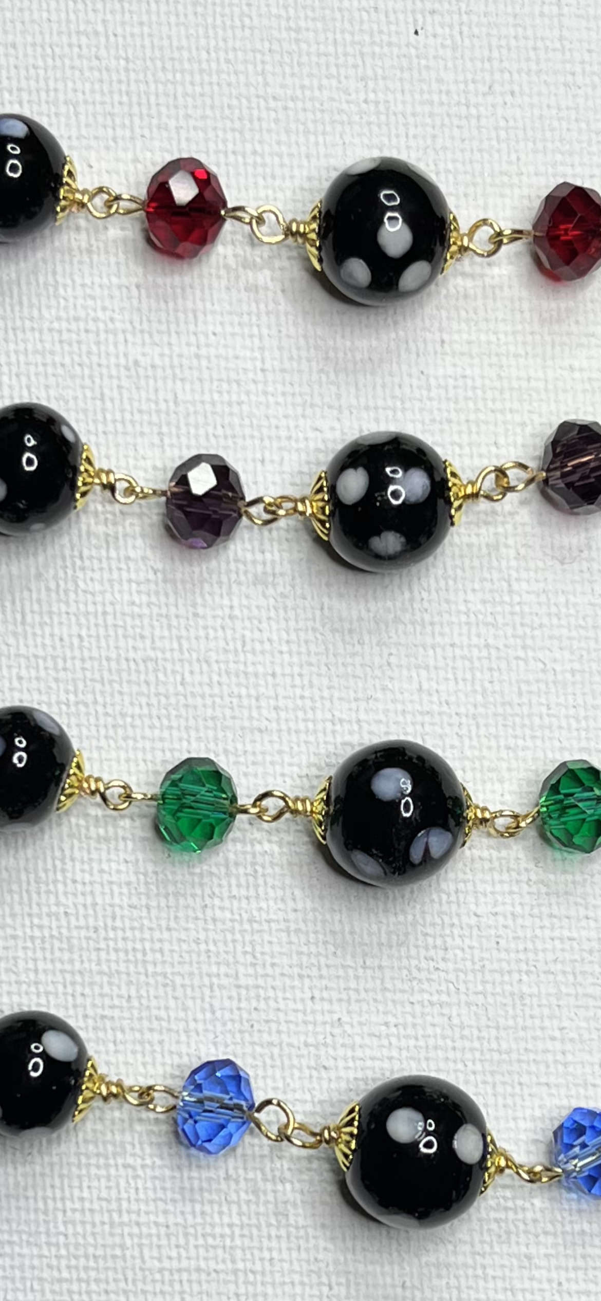 Crystal Conta di Ojo Bracelet