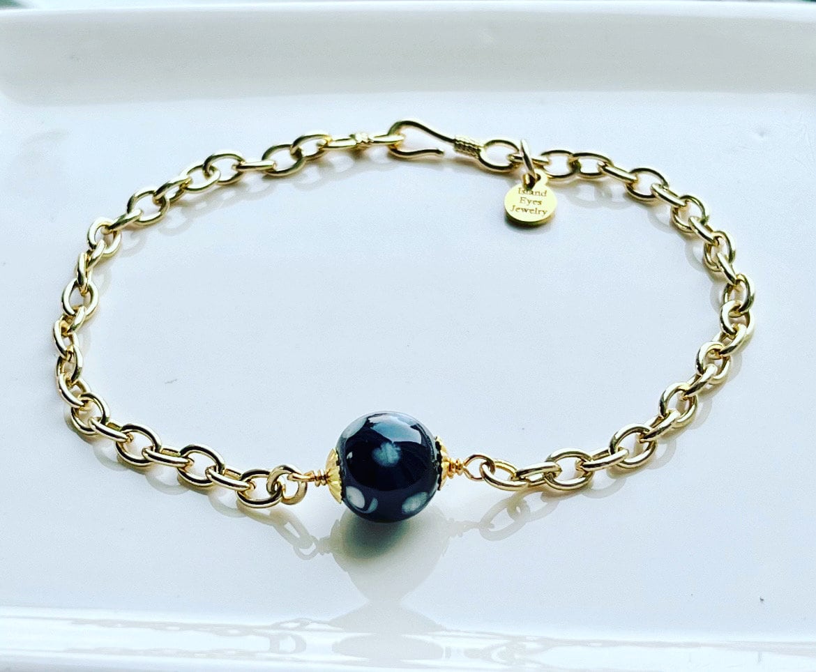 Conta di Ojo Chain Link Anklet or Bracelet