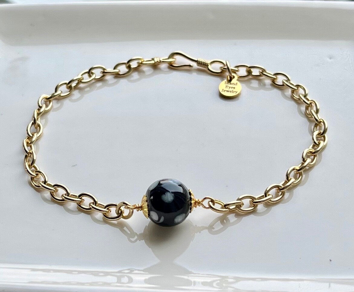 Conta di Ojo Chain Link Anklet or Bracelet